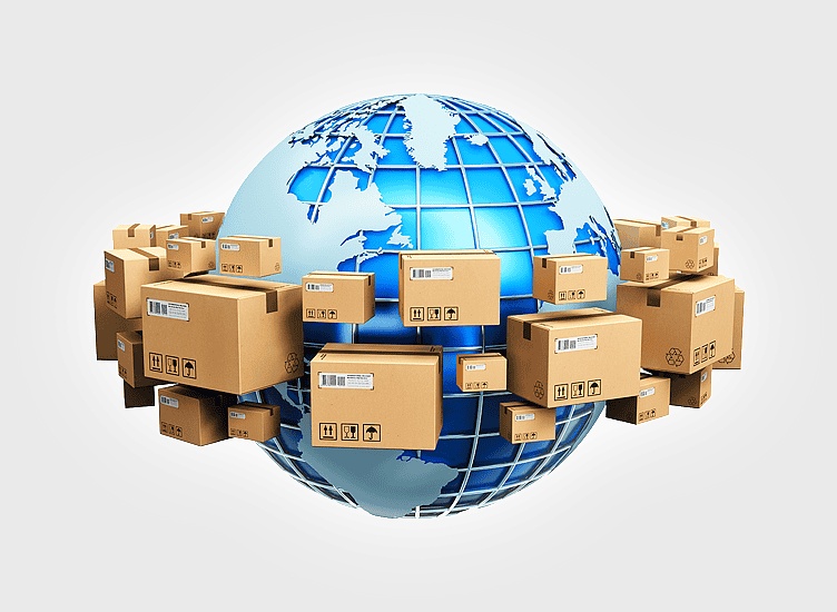 Global shipping and worldwide delivery